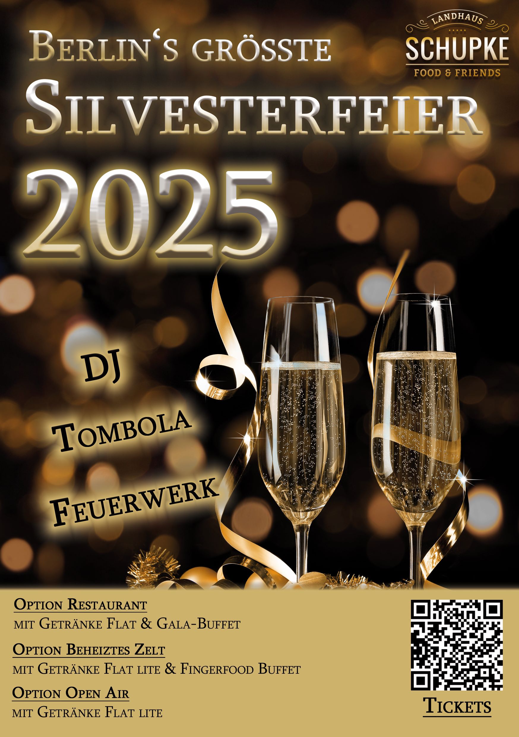 Berlins grösste Silvesterfeier 2025